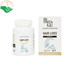 Viên uống Hair Loss Laura Sunshine hỗ trợ giảm rụng tóc, kích thích mọc tóc và giúp tóc dày, chắc khỏe từ thành phần tự nhiên (Hộp 60 viên)