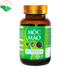 Viên uống Mộc Mao hỗ trợ làm đen tóc, giảm gãy rụng và nuôi dưỡng tóc chắc khỏe (Hộp 60 viên)