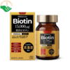 Viên uống Premium Biotin 15,000µg Eikenbi giúp giảm rụng tóc, kích thích mọc tóc, hỗ trợ đen tóc và nuôi dưỡng tóc chắc khỏe (Hộp 60 viên)