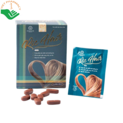 Viên uống Ric Hair Kohinoor Star hỗ trợ bổ sung dưỡng chất, giảm rụng tóc và giúp tóc chắc khỏe (Hộp 15 gói)