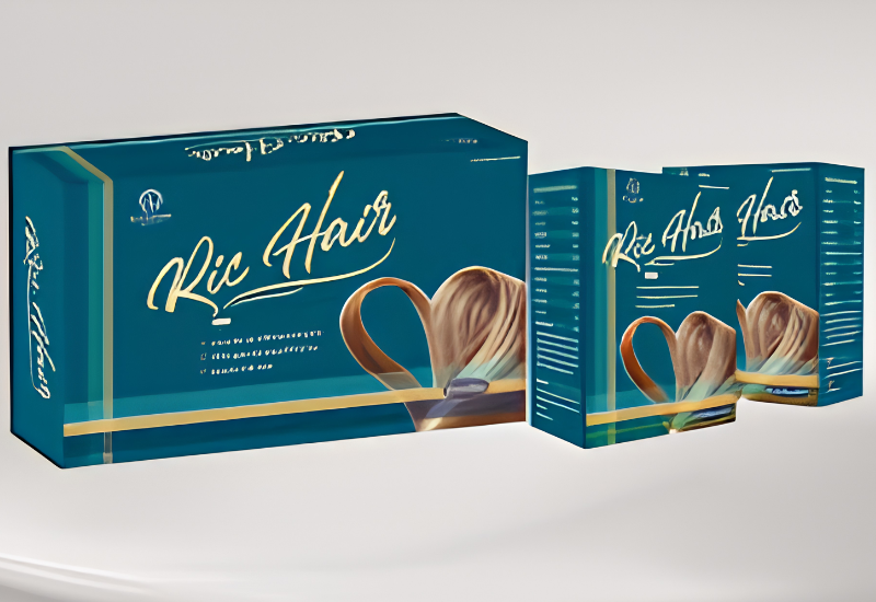 Viên uống Ric Hair Kohinoor Star hỗ trợ bổ sung dưỡng chất, giảm rụng tóc và giúp tóc chắc khỏe (Hộp 15 gói)