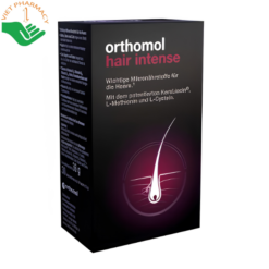 Viên uống Hair Intense Orthomol hỗ trợ giảm gãy rụng, nuôi dưỡng tóc (Hộp 60 viên)