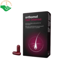 Viên uống Hair Intense Orthomol hỗ trợ giảm gãy rụng, nuôi dưỡng tóc (Hộp 60 viên)