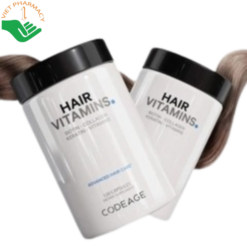 Viên uống mọc tóc Codeage TPBVSK Hair giúp kích thích mọc tóc, giảm rụng tóc và tóc dày mượt tự nhiên (Hộp 120 viên)