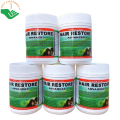 Viên uống mọc tóc Hair Restore Advanced Mariedent hỗ trợ giảm rụng tóc, kích thích mọc tóc và giúp tóc dày, chắc khỏe (Hộp 60 viên)
