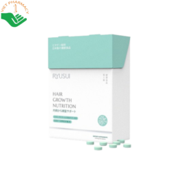 Viên uống mọc tóc Ryusui Hair Growth Nutrition API Pharma hỗ trợ giảm gãy rụng, nuôi dưỡng tóc (Hộp 2 vỉ x 10 viên)
