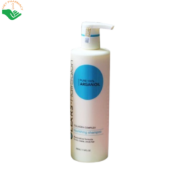 Bộ gội và xả Hair Salon Argan Oil Collagen Complex Olexrs giúp mọc tóc và chống khô xơ, dưỡng tóc bóng mượt hơn (Dầu gội 500ml + Dầu xả 500ml)