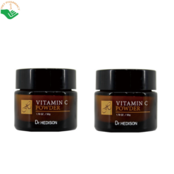 Bột vitamin C tinh khiết 100% Vitamin C Powder Dr.Hedison hỗ trợ làm sáng da và chống oxy hóa (Hũ 50ml)