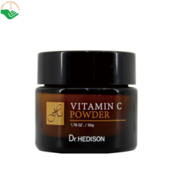 Bột vitamin C tinh khiết 100% Vitamin C Powder Dr.Hedison hỗ trợ làm sáng da và chống oxy hóa (Hũ 50ml)