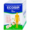 Cao dán thảo dược Ecosip Tatra Sheng Chun Tang Pharm (Hộp 20 gói x 5 miếng)