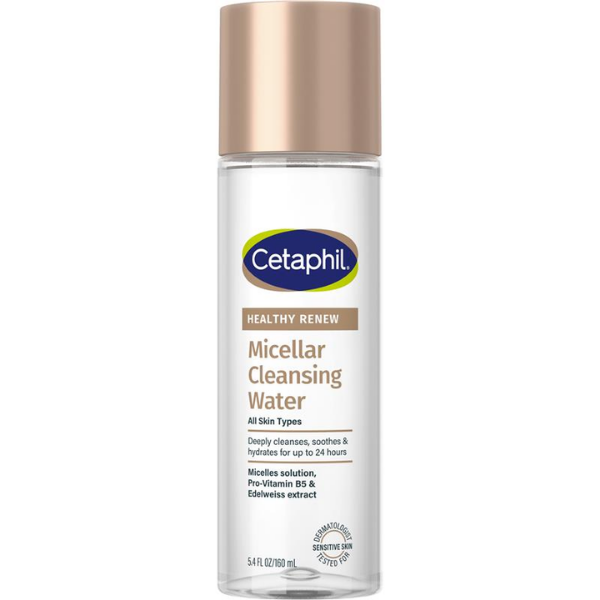 Nước tẩy trang Cetaphil Healthy Renew Micellar Cleanser Water chống lão hóa chuyên sâu (Chai 160ml)