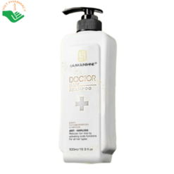 Dầu gội Doctor Hair Shampoo Laura Sunshine hỗ trợ giảm rụng tóc, làm sạch da đầu (Chai 500ml)