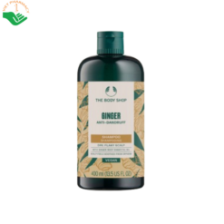 Dầu gội gừng Ginger Scalp Care Shampoo The Body Shop giúp chống gàu, xoa dịu cảm giác khô, ngứa da đầu (Chai 400ml)