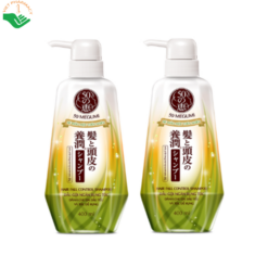 Dầu gội Hair Fall Control Shampoo 50 Megumi giúp giảm gãy rụng, nuôi dưỡng da đầu và chân tóc chắc khỏe (Chai 400ml)