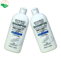 Dầu gội Scalp Care Shampoo Kaminomoto ngăn ngừa rụng tóc, giảm gàu và làm sạch dau đầu (Chai 300ml)
