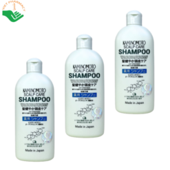 Dầu gội Scalp Care Shampoo Kaminomoto ngăn ngừa rụng tóc, giảm gàu và làm sạch dau đầu (Chai 300ml)