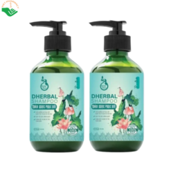 Dầu gội thảo dược phục hồi Dherbal giúp tóc dày, bóng mượt (Chai 300ml)