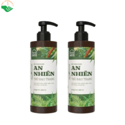 Dầu gội thảo dược Thủ Đạo Thang An Nhiên làm sạch sâu, giảm gãy rụng, kích thích nang tóc (Chai 300ml)