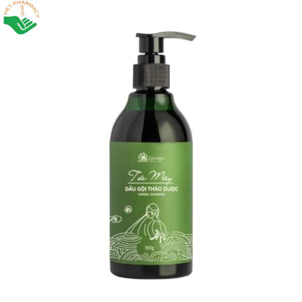 Dầu gội thảo dược Tóc Mây Cỏ Mềm ngăn ngừa tình trạng gàu, gãy rụng, giúp cho tóc mềm mượt, chắc khoẻ (Chai 300g)