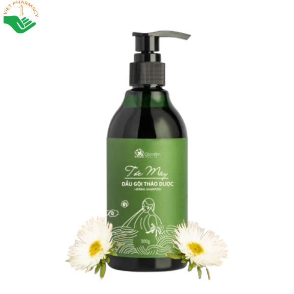 Dầu gội thảo dược Tóc Mây Cỏ Mềm ngăn ngừa tình trạng gàu, gãy rụng, giúp cho tóc mềm mượt, chắc khoẻ (Chai 300g)