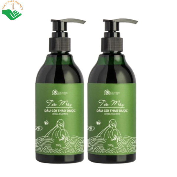 Dầu gội thảo dược Tóc Mây Cỏ Mềm ngăn ngừa tình trạng gàu, gãy rụng, giúp cho tóc mềm mượt, chắc khoẻ (Chai 300g)