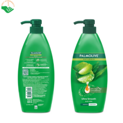 Dầu gội và xả Naturals Ultra Smooth Aloe Vera Palmolive dưỡng tóc mềm mượt, giúp tóc chắc khỏe (Chai 600ml)