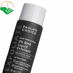 Dung dịch loại bỏ tế bào chết Skin Perfecting 2% BHA Liquid Exfoliant Paula's Choice giảm mụn, thông thoáng lỗ chân lông (Chai 118ml)
