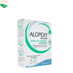 Dung dịch Minoxidil 2% Alopexy kích thích mọc tóc và giảm rụng tóc (Hộp 3 lọ)