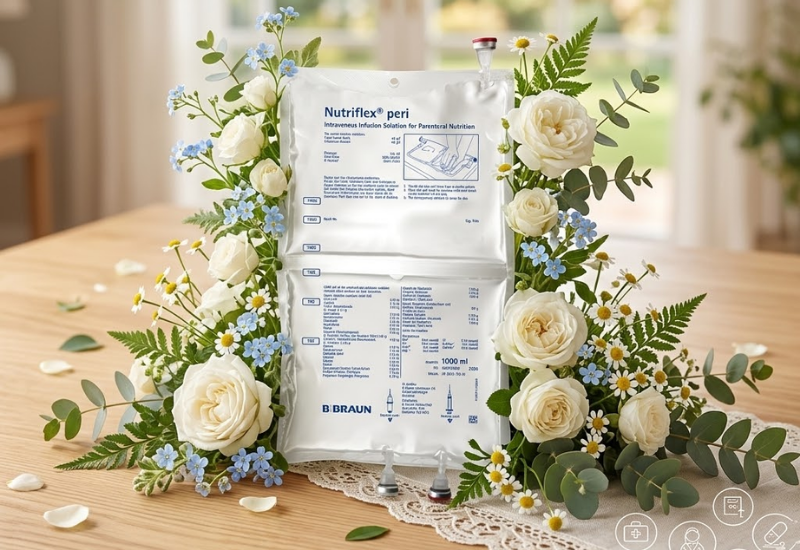 Dung dịch truyền tĩnh mạch dinh dưỡng Nutriflex peri B.Braun (Túi 1000ml)
