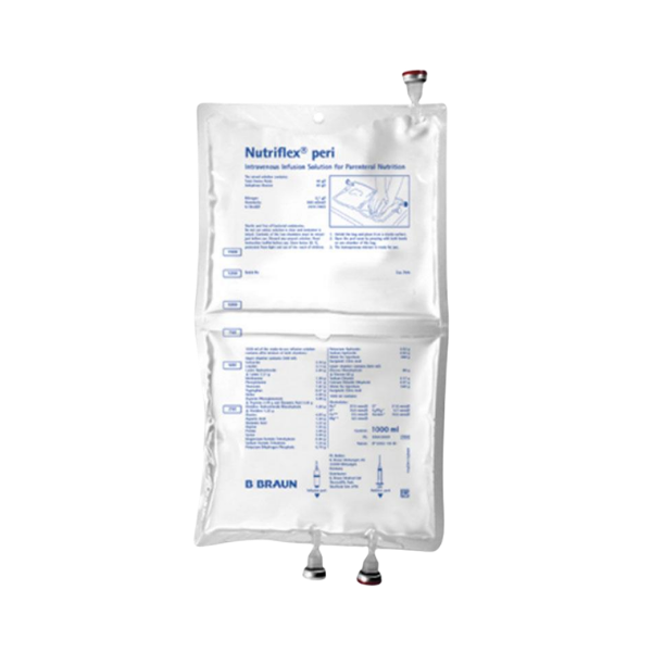 Dung dịch truyền tĩnh mạch dinh dưỡng Nutriflex peri B.Braun (Túi 1000ml)