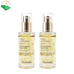Huyết thanh Gold Activation Ampoule Serum Dr.Hedison dưỡng sáng da và tăng độ đàn hồi (Chai 50ml)