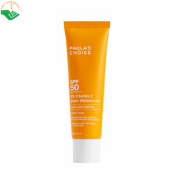 Kem chống nắng dưỡng ẩm 5% Vitamin C SPF 50 Paula's Choice giúp làm sáng, đều màu da và bảo vệ da trước UVA, UVB (Tuýp 60ml)