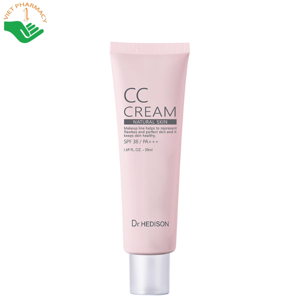 Kem đa năng CC Cream Dr.Hedison giúp làm đều màu da và bảo vệ da trước tia UV (Tuýp 50ml)