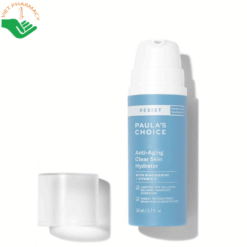 Kem dưỡng ẩm cho da dầu lão hóa Resist Anti-Aging Clear Skin Hydrator Paula's Choice giúp cấp ẩm và trẻ hóa da (Chai 50ml)