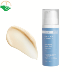 Kem dưỡng ẩm cho da dầu lão hóa Resist Anti-Aging Clear Skin Hydrator Paula's Choice giúp cấp ẩm và trẻ hóa da (Chai 50ml)