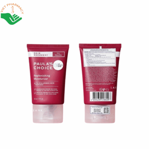 Kem dưỡng ẩm cho da khô Skin Recovery Replenishing Moisturizer Paula's Choice phục hồi hàng rào bảo vệ da (Tuýp 60ml)