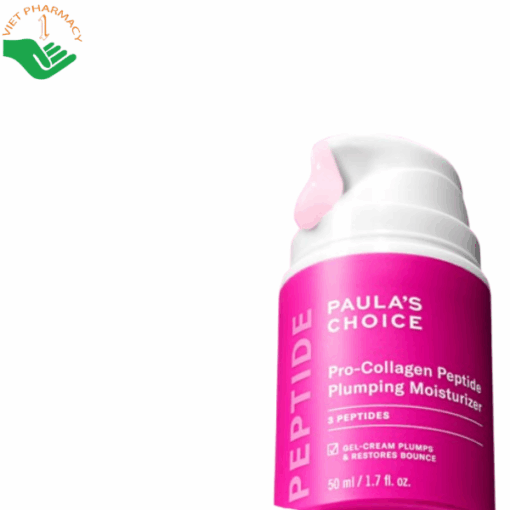 Kem dưỡng ẩm Pro-Collagen Peptide Plumping Moisturizer Paula's Choice làm căng mọng và giảm nếp nhăn cho da (Chai 50ml)