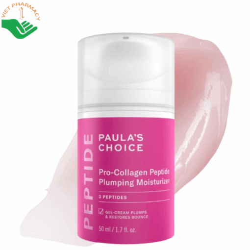 Kem dưỡng ẩm Pro-Collagen Peptide Plumping Moisturizer Paula's Choice làm căng mọng và giảm nếp nhăn cho da (Chai 50ml)