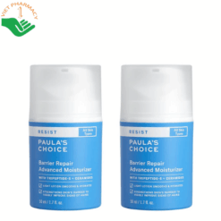 Kem dưỡng ẩm Resist Barrier Repair Advanced Moisturizer Paula's Choice tái tạo hàng rào bảo vệ da, giảm nếp nhăn và làm săn chắc da (Chai 50ml)