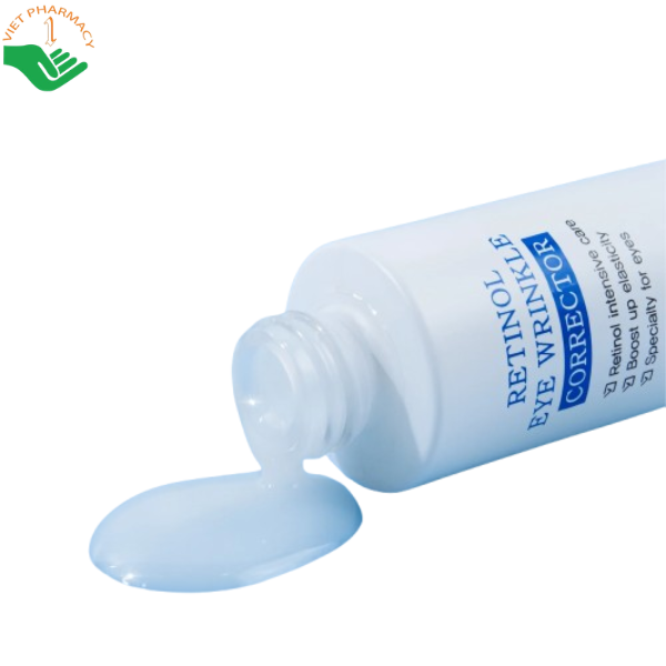 Kem dưỡng mắt Retinol Eye Wrinkle Corrector Dr.Hedison giảm nếp nhăn và rãnh nhăn vùng mắt (Chai 30ml)