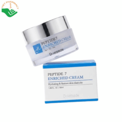 Kem dưỡng Peptide 7 Enriched Cream Dr.Hedison giúp giảm nếp nhăn và chống lão hóa (Hũ 50ml)