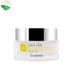 Kem dưỡng tẩy tế bào chết AHA 10% Scaling Cream Dr.Hedison tẩy tế bào chết và làm sáng da (Hũ 50ml)