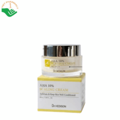 Kem dưỡng tẩy tế bào chết AHA 10% Scaling Cream Dr.Hedison tẩy tế bào chết và làm sáng da (Hũ 50ml)