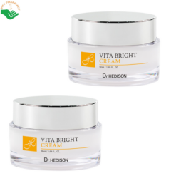 Kem dưỡng Vita Bright Cream Dr.Hedison dưỡng trắng sáng và làm đều màu da (Hũ 50ml)