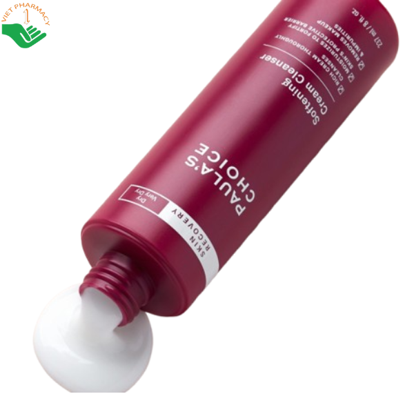 Kem rửa mặt Skin Recovery Softening Cream Cleanser Paula’s Choice làm sạch bụi bẩn và giúp da mềm mịn (Chai 237 ml)