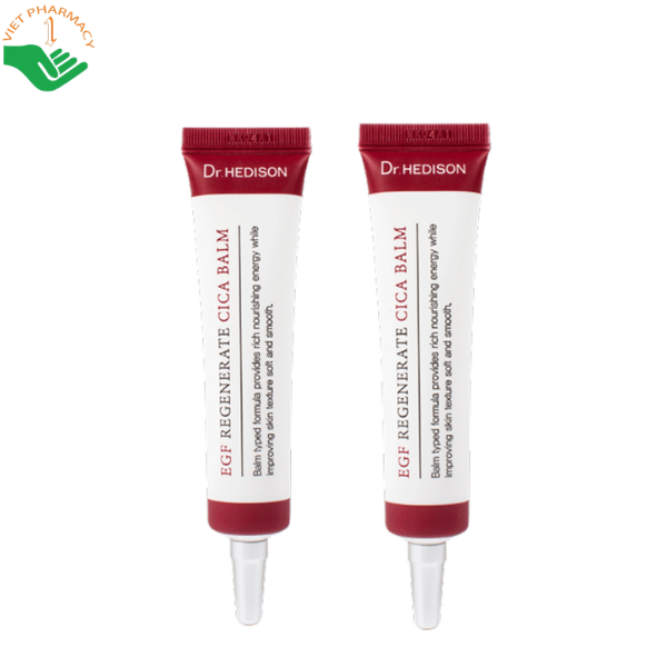 Kem sáp dưỡng cao cấp EGF Regenerate CiCa balm Dr.Hedison khóa ẩm chuyên sâu và phục hồi da tổn thương (Tuýp 30ml)