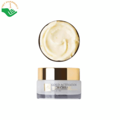 Kem vàng 24K Gold Activation Rich Cream Dr.Hedison dưỡng sáng da và hỗ trợ giảm nếp nhăn (Hũ 50ml)