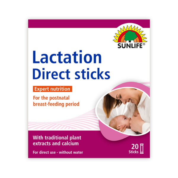 Viên uống bổ sung tăng tiết sữa Lactation Direct sticks Sunlife (Hộp 20 gói)