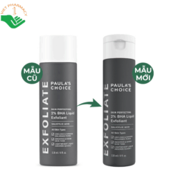 Loại bỏ tế bào chết dạng gel Skin Perfecting 2% BHA Paula's Choice giảm mụn và thu nhỏ lỗ chân lông (Chai 100ml)