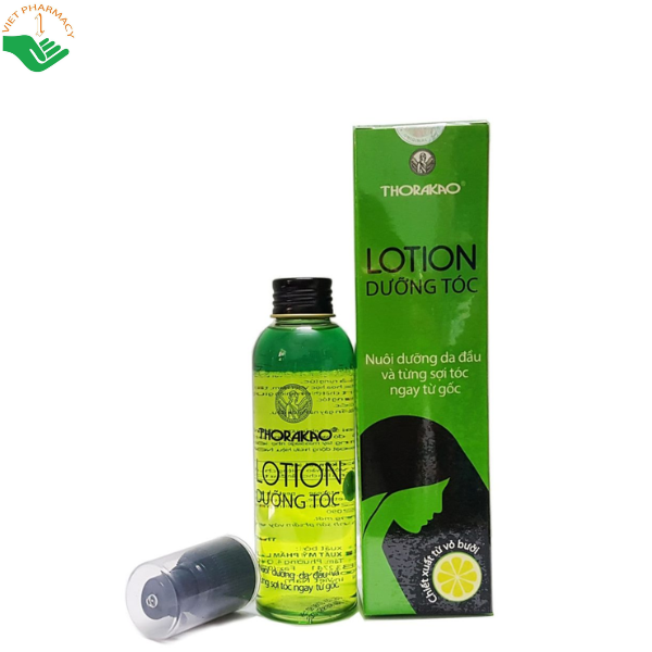 Lotion dưỡng tóc tinh dầu bưởi Thorakao kích thích mọc tóc và giảm rụng tóc (Chai 150ml)
